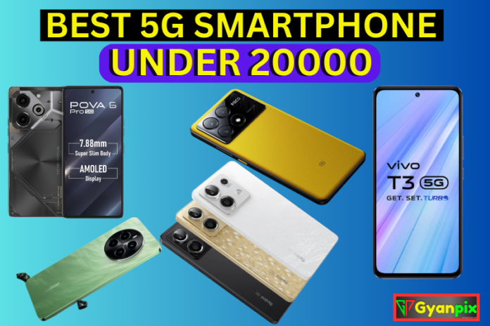 Best 5G Smartphone Under 20000